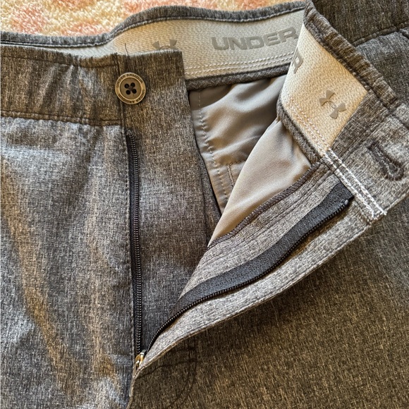 Under Armour Shorts Mens Size 38 Gray Light NEW - Picture 7 of 7
